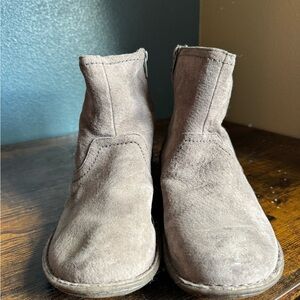UGG Gray Ankle Boots